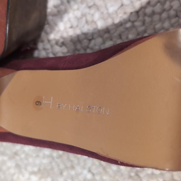H by Halston genuine suede platform heels - Picture 8 of 9